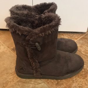 Fuzzy boots